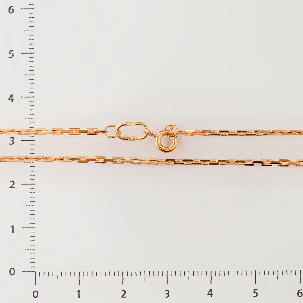 Цепь из красного золота 585 пробы
