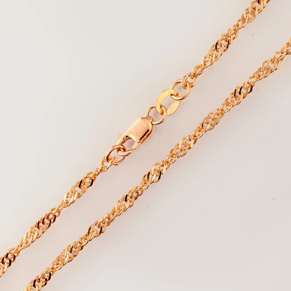 Цепь из красного золота 585 пробы