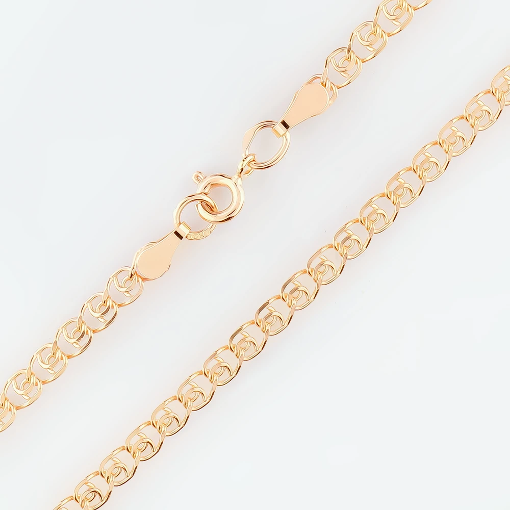 Цепь из красного золота 585 пробы