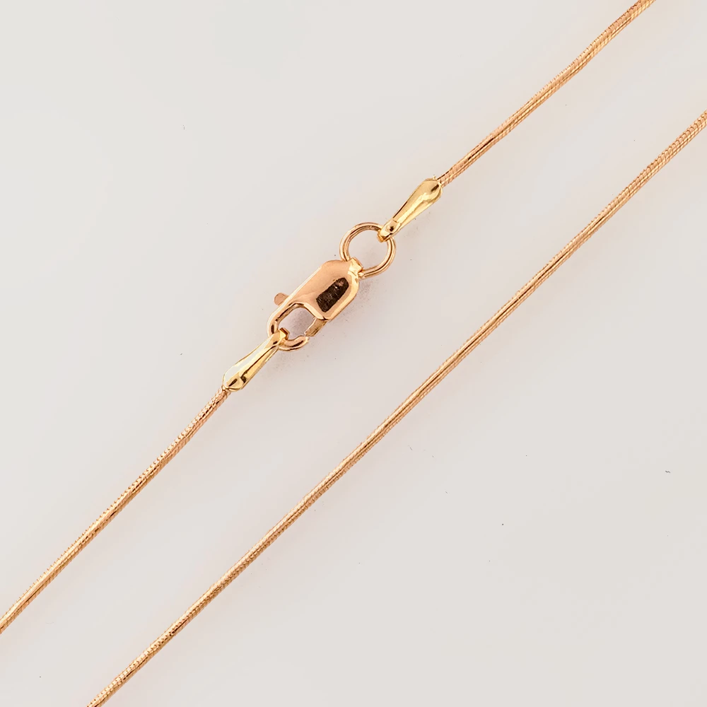 Цепь из красного золота 585 пробы