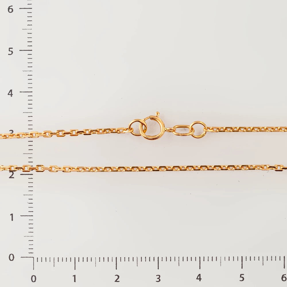 Цепь из красного золота 585 пробы