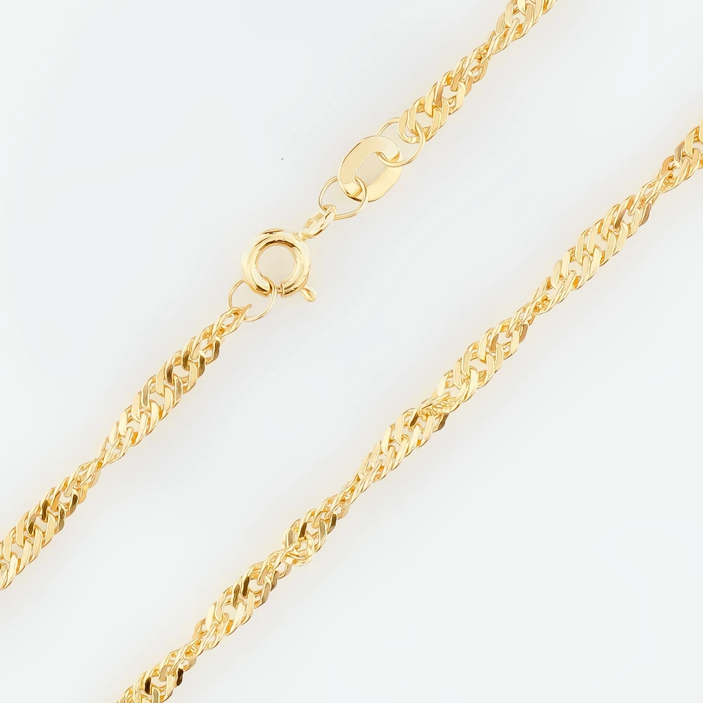 Цепь из желтого золота 585 пробы