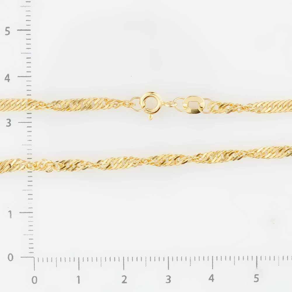 Цепь из желтого золота 585 пробы