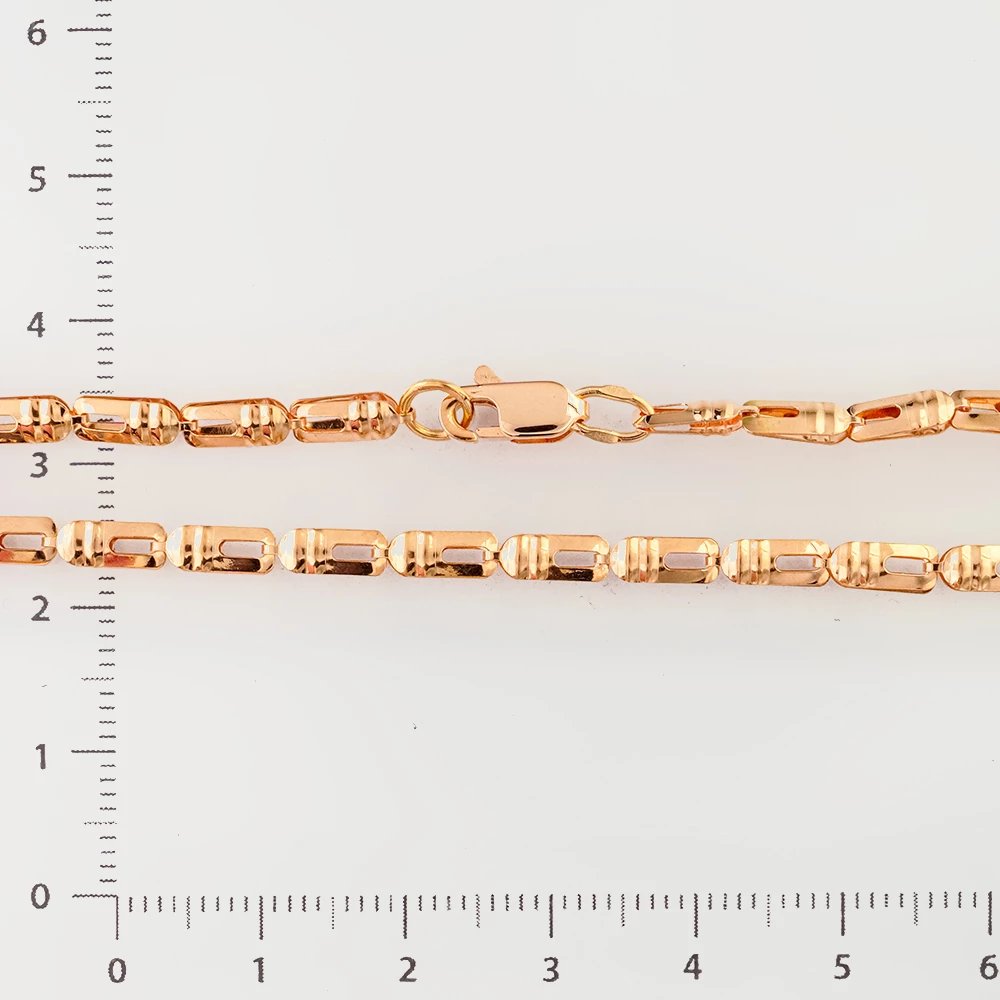 Цепь из красного золота 585 пробы