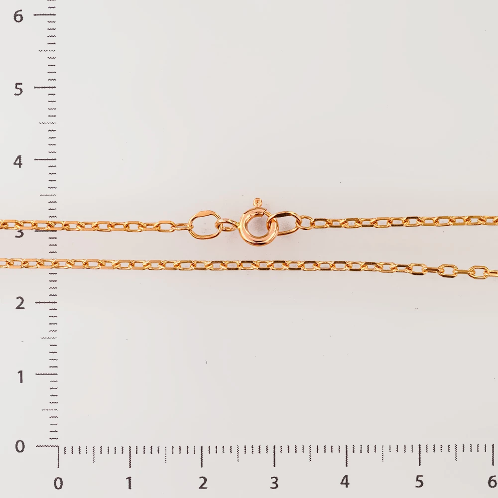 Цепь из красного золота 585 пробы