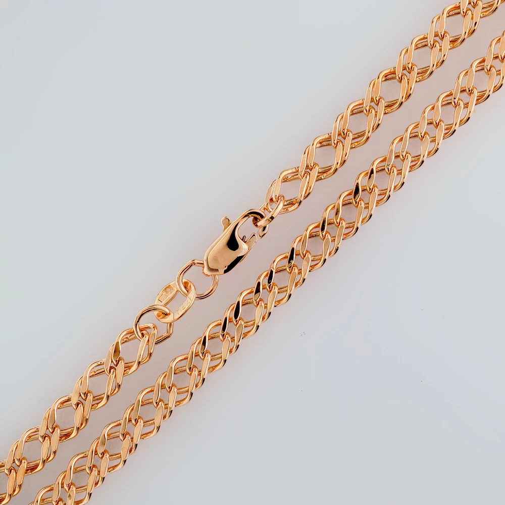 Цепь из красного золота 585 пробы