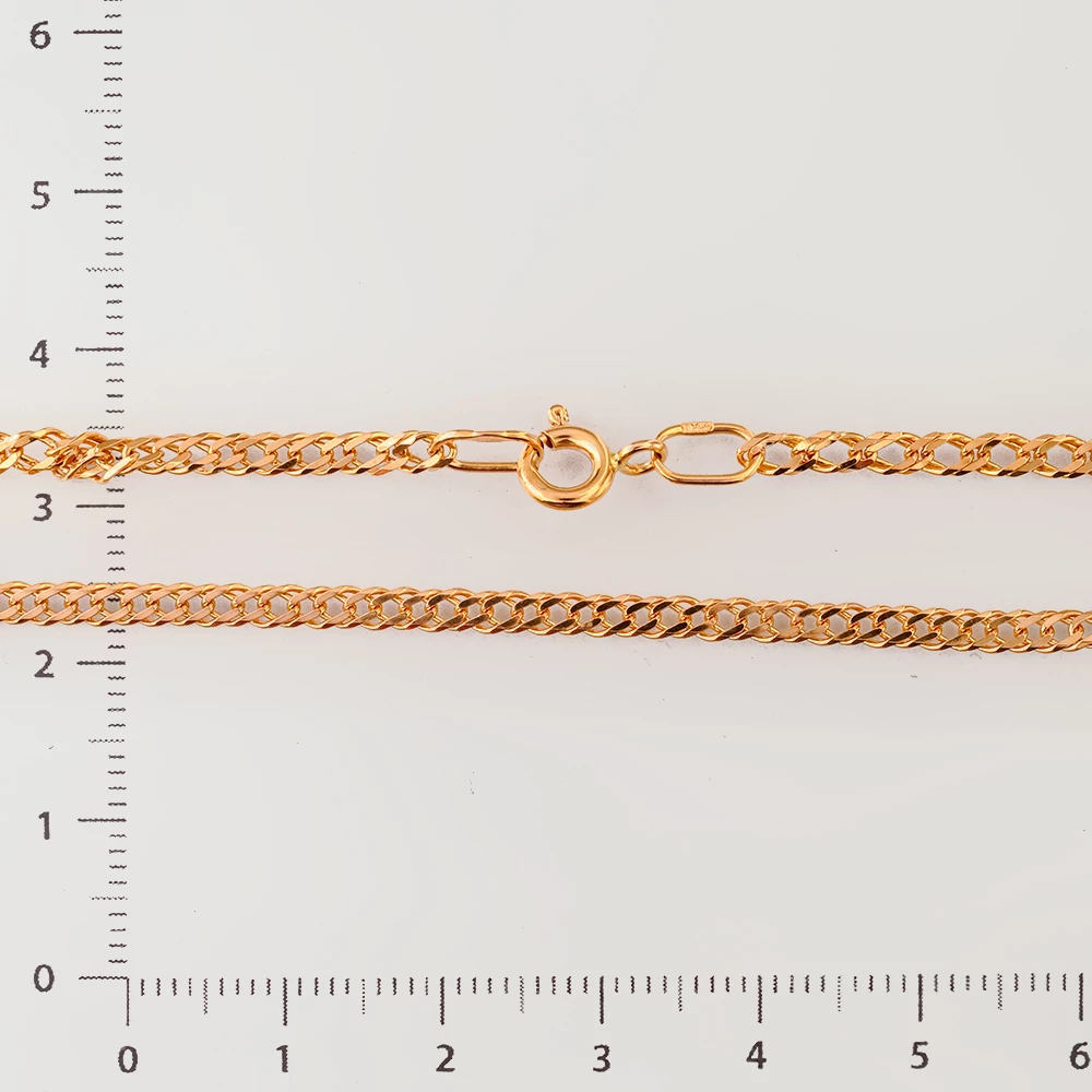 Цепь из красного золота 585 пробы