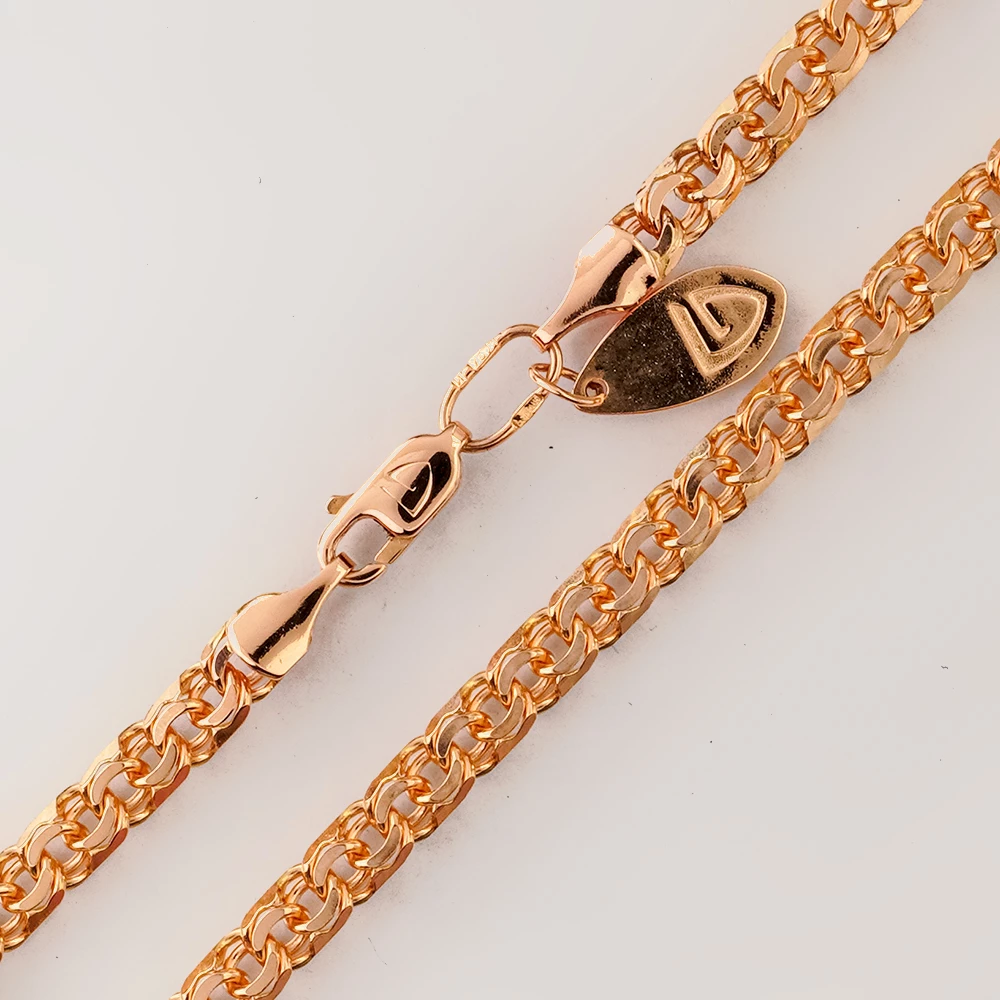 Цепь из красного золота 585 пробы