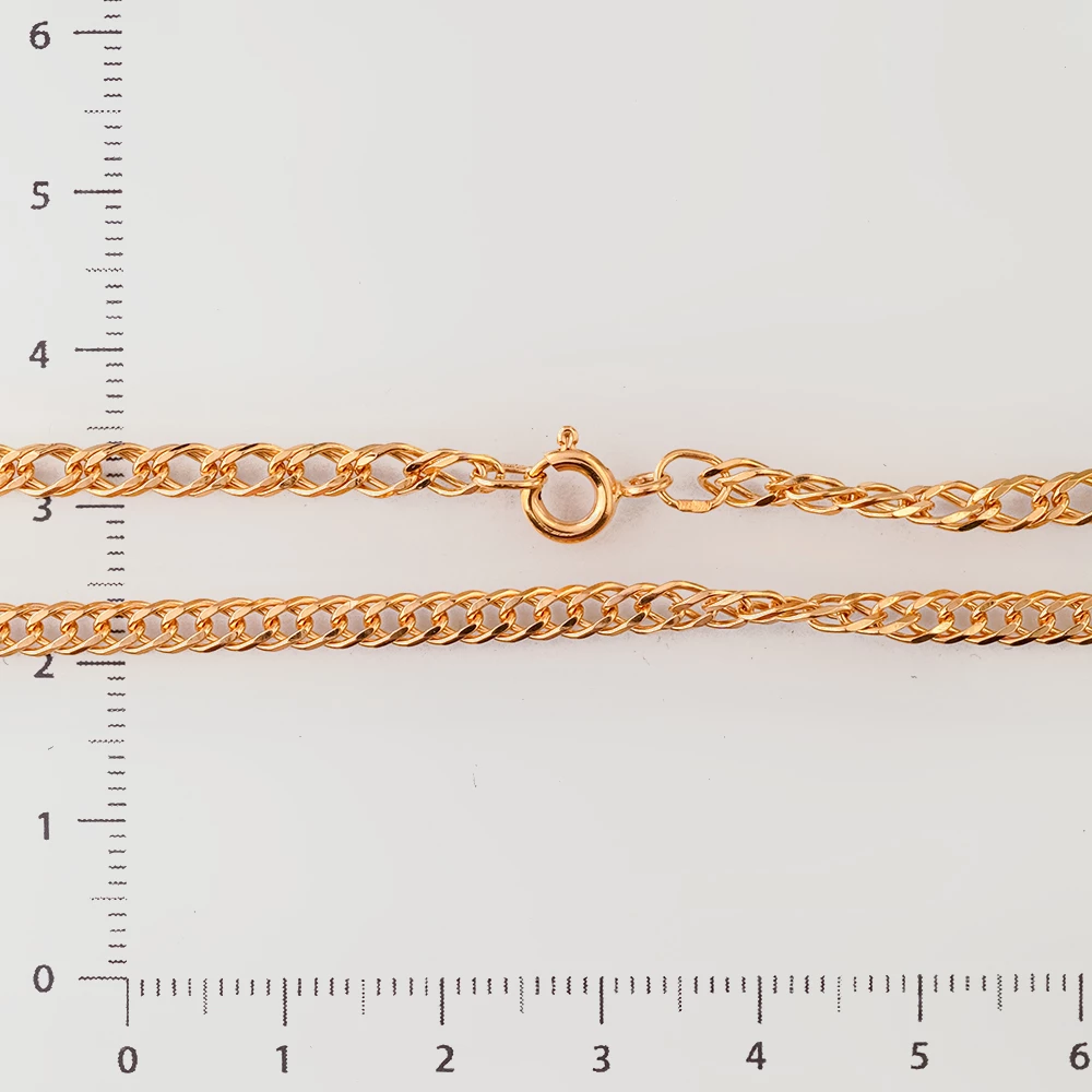 Цепь из красного золота 585 пробы