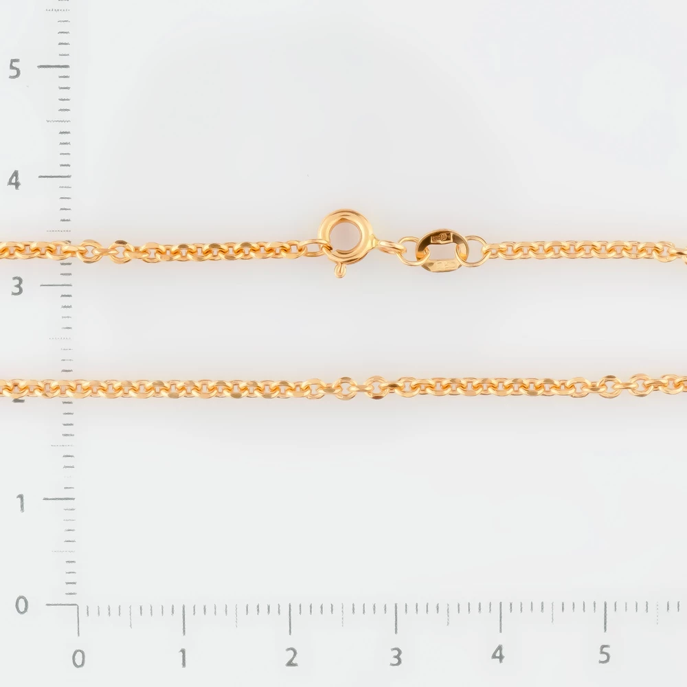 Цепь из красного золота 585 пробы