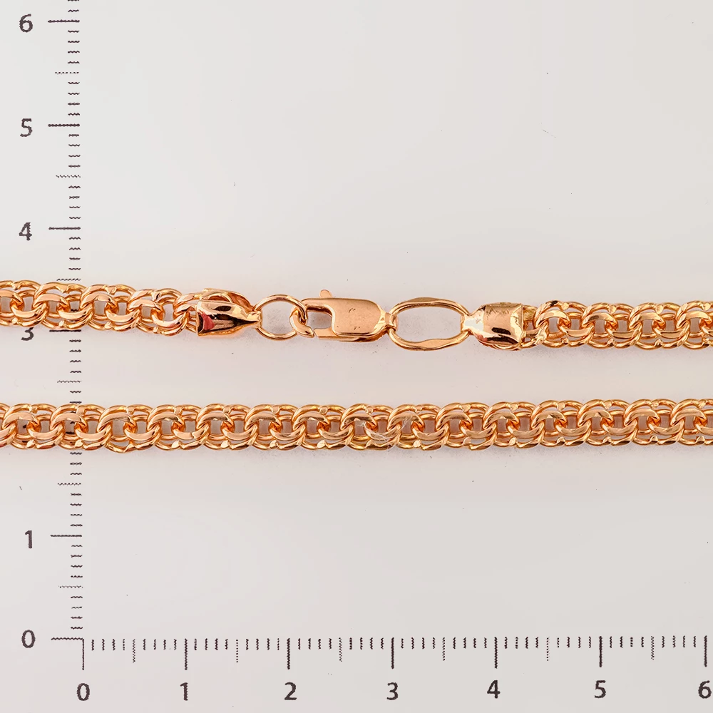 Цепь из красного золота 585 пробы