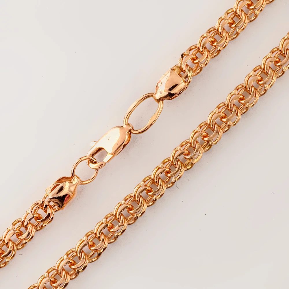 Цепь из красного золота 585 пробы