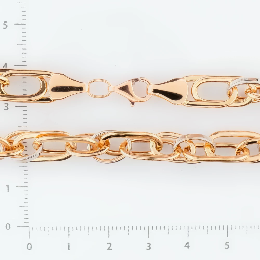 Цепь из красного золота 585 пробы