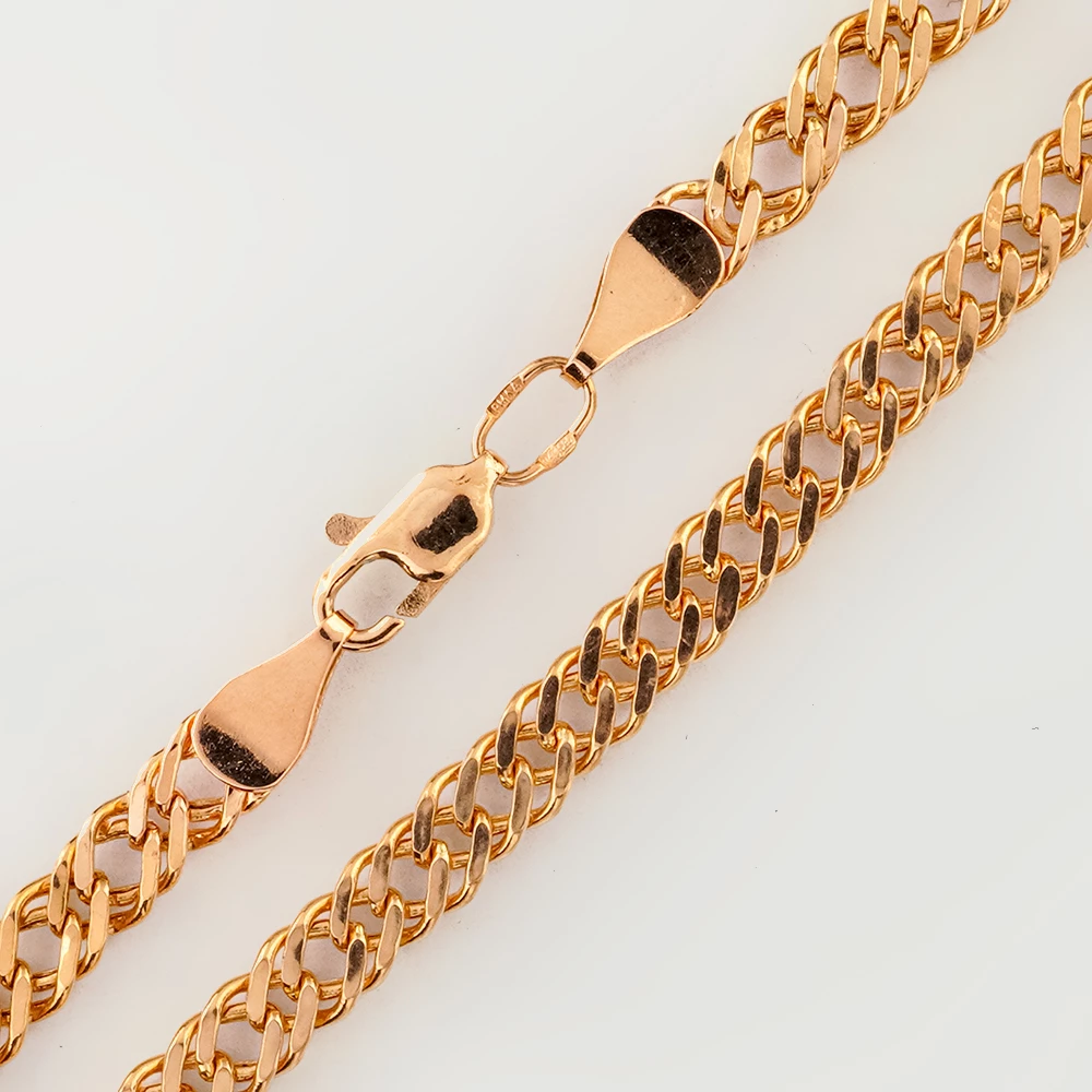 Цепь из красного золота 585 пробы