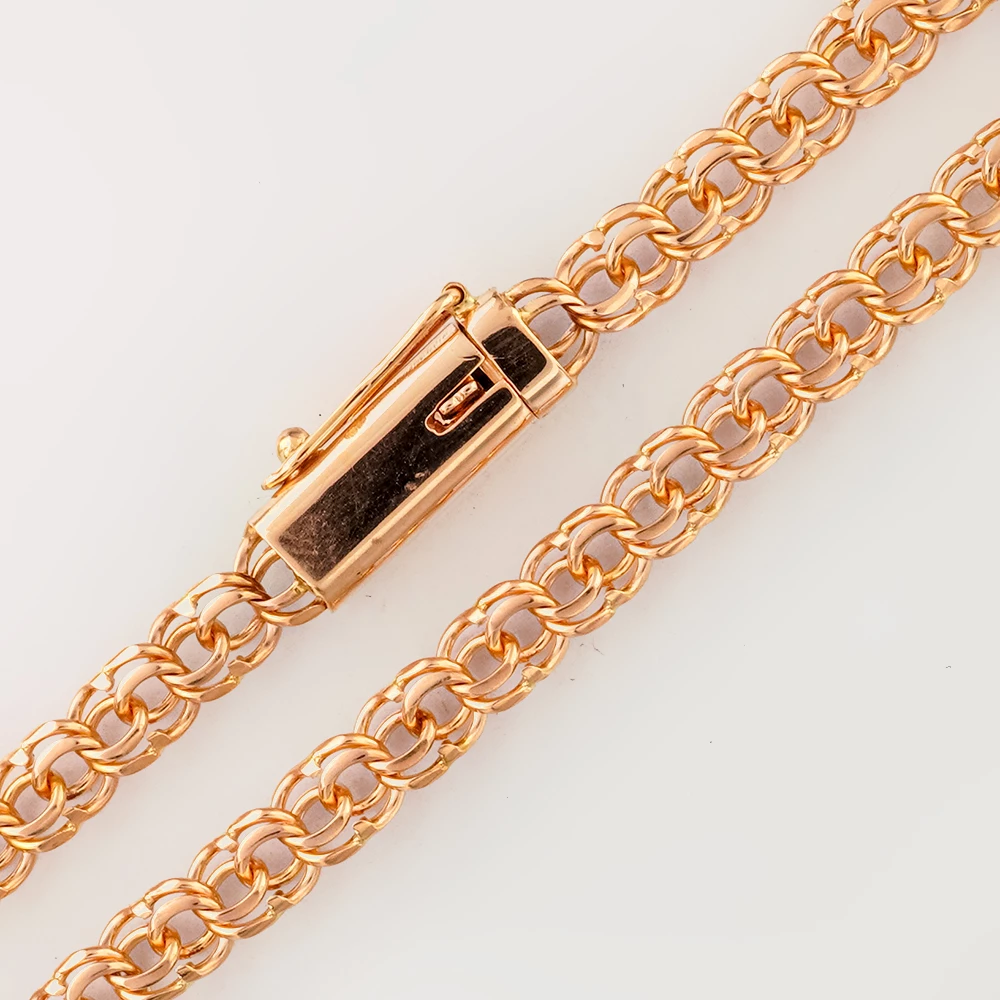 Цепь из красного золота 585 пробы