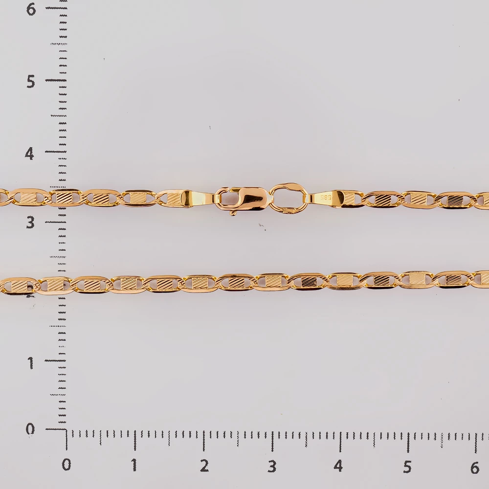 Цепь из красного золота 585 пробы