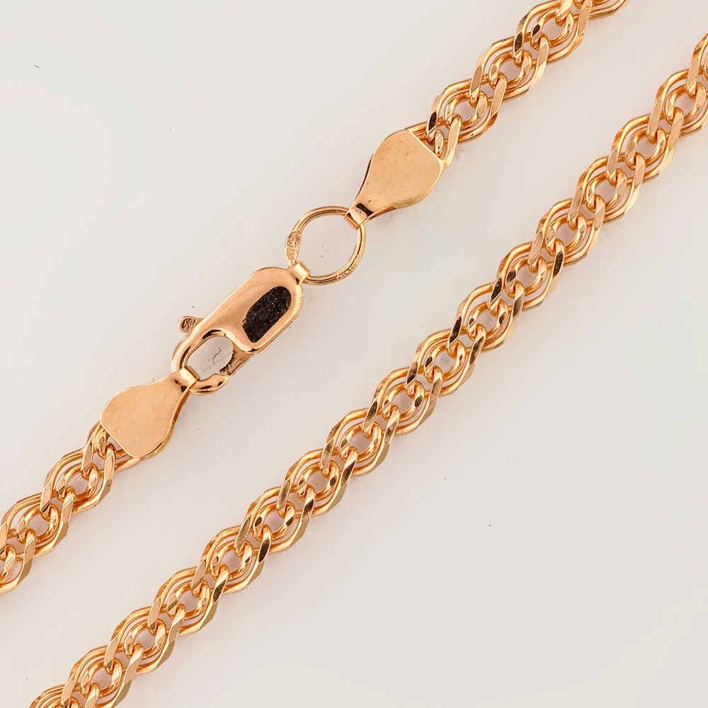 Цепь из красного золота 585 пробы