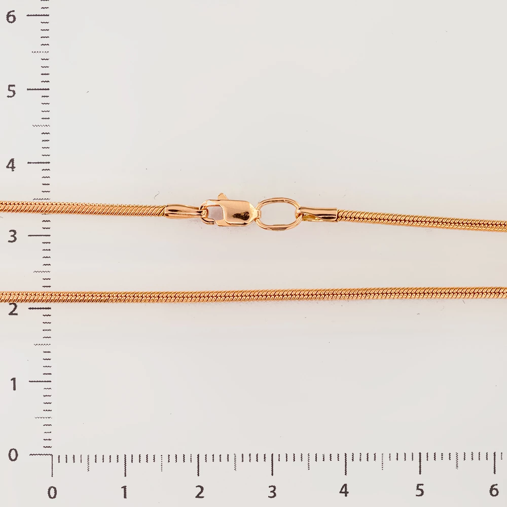 Цепь из красного золота 585 пробы