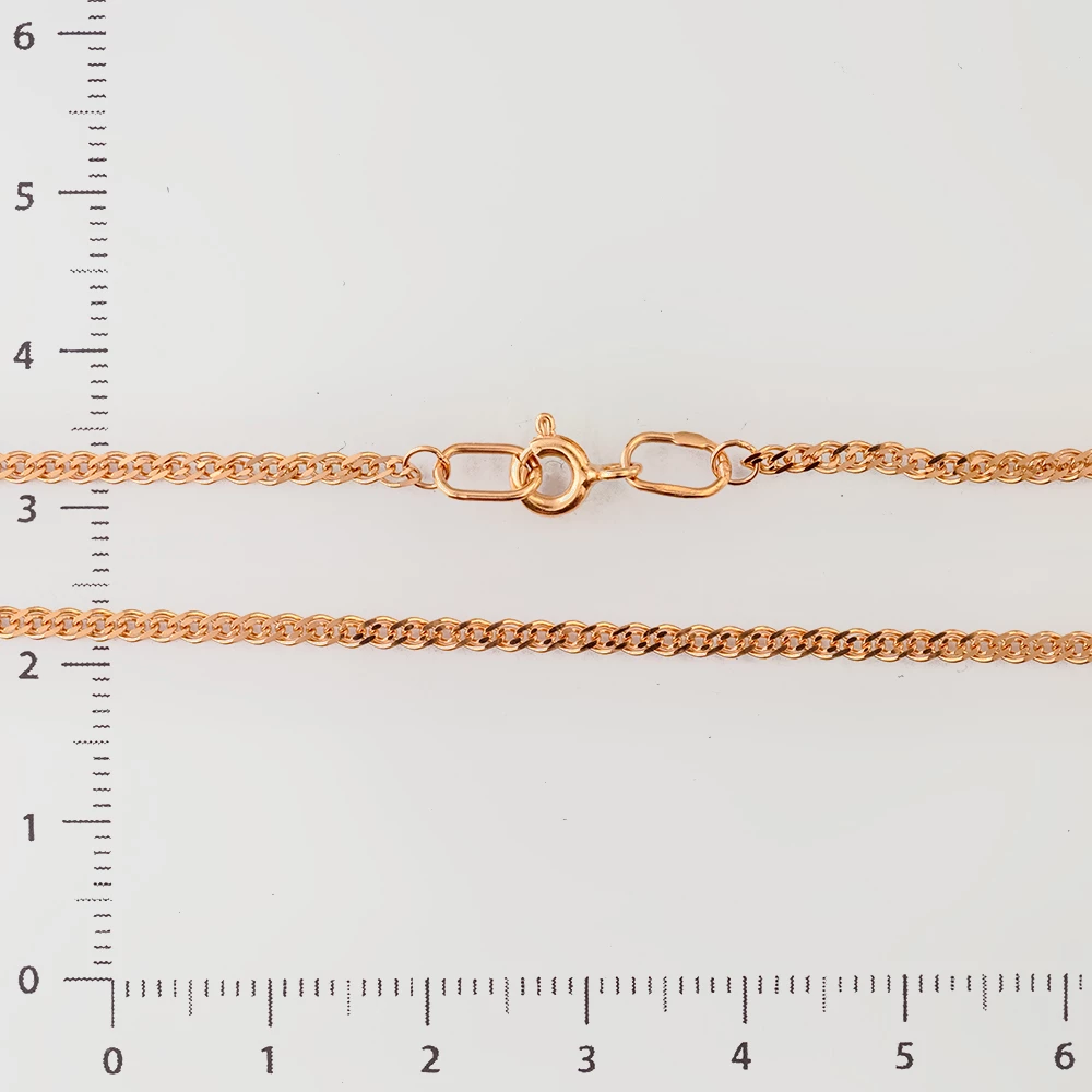 Цепь из красного золота 585 пробы