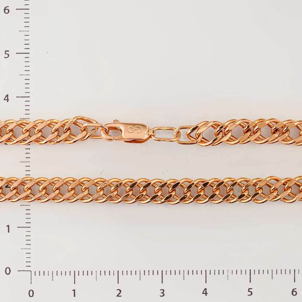 Цепь из красного золота 585 пробы