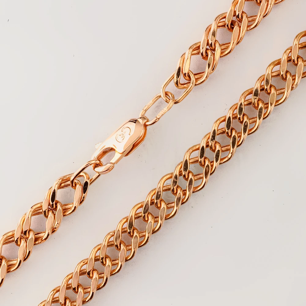 Цепь из красного золота 585 пробы