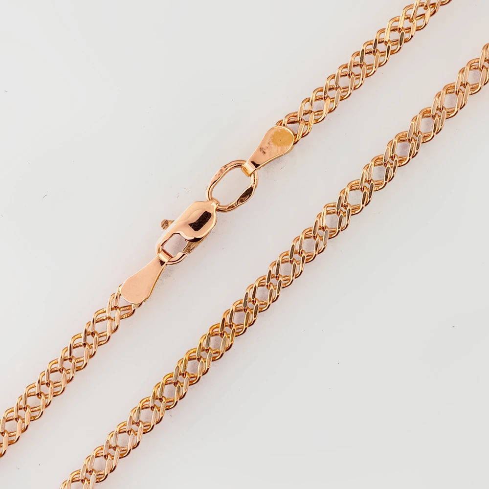 Цепь из красного золота 585 пробы