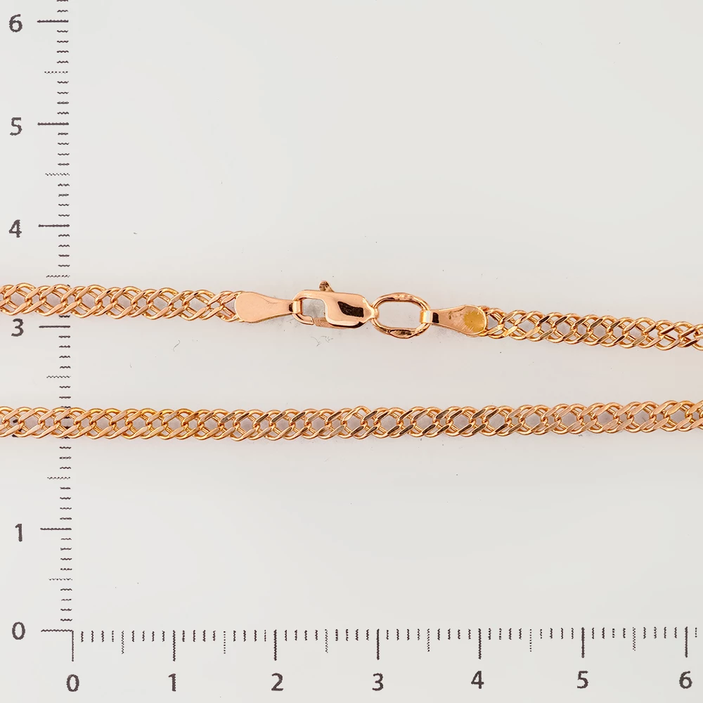 Цепь из красного золота 585 пробы