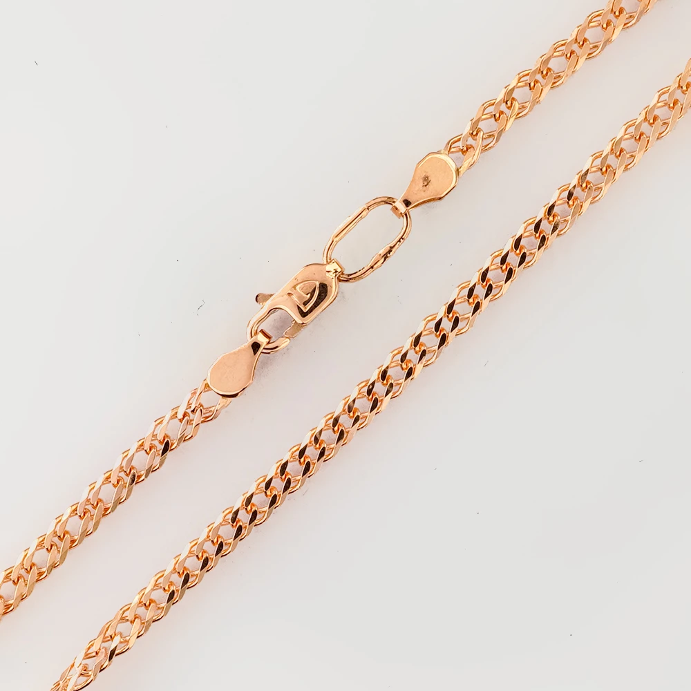 Цепь из красного золота 585 пробы