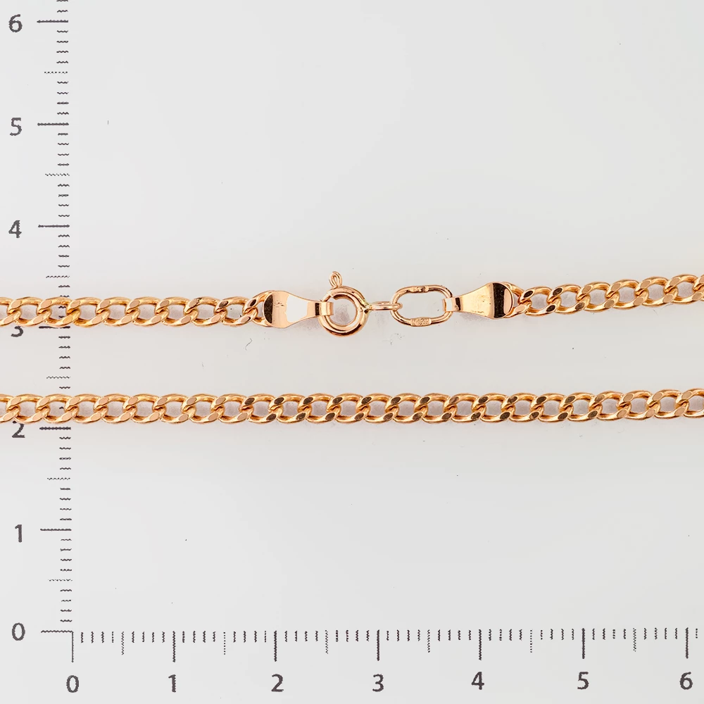 Цепь из красного золота 585 пробы