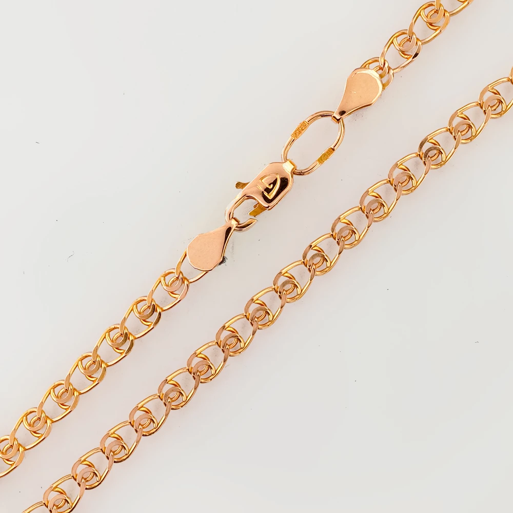 Цепь из красного золота 585 пробы