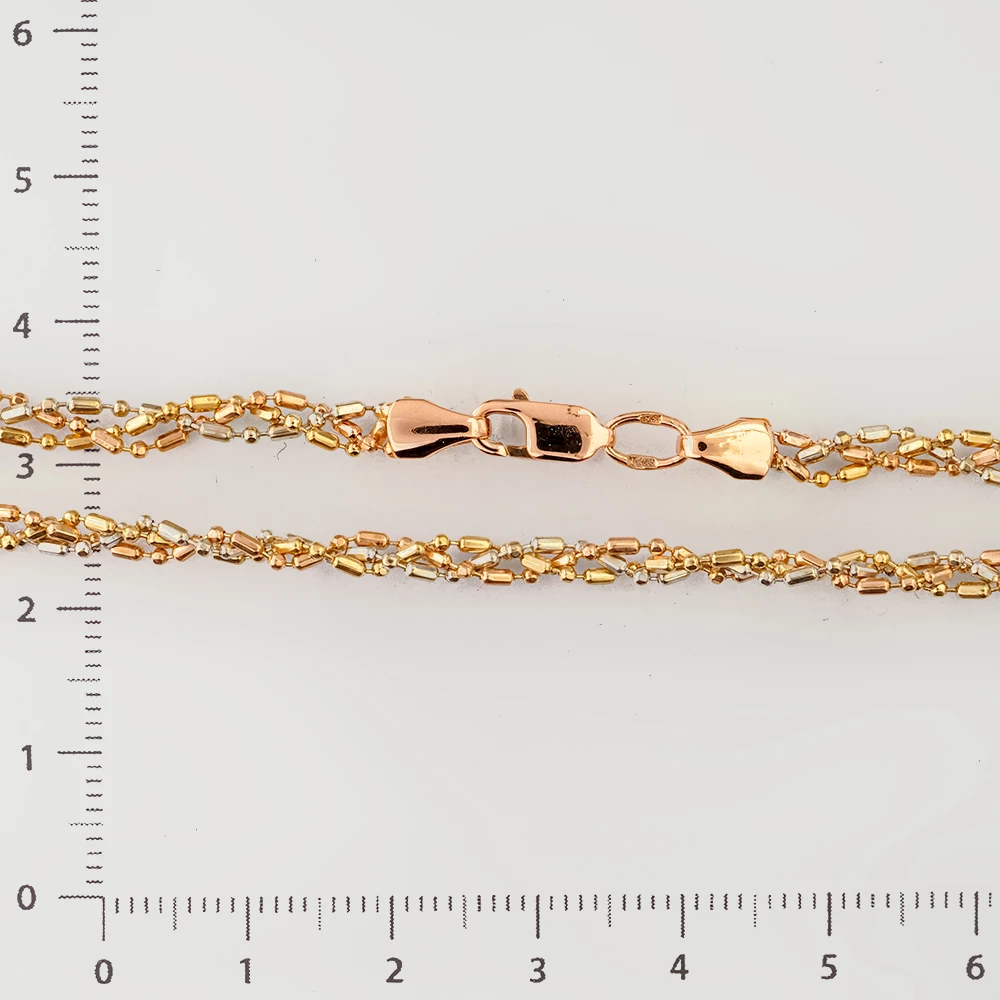 Цепь из красного золота 585 пробы