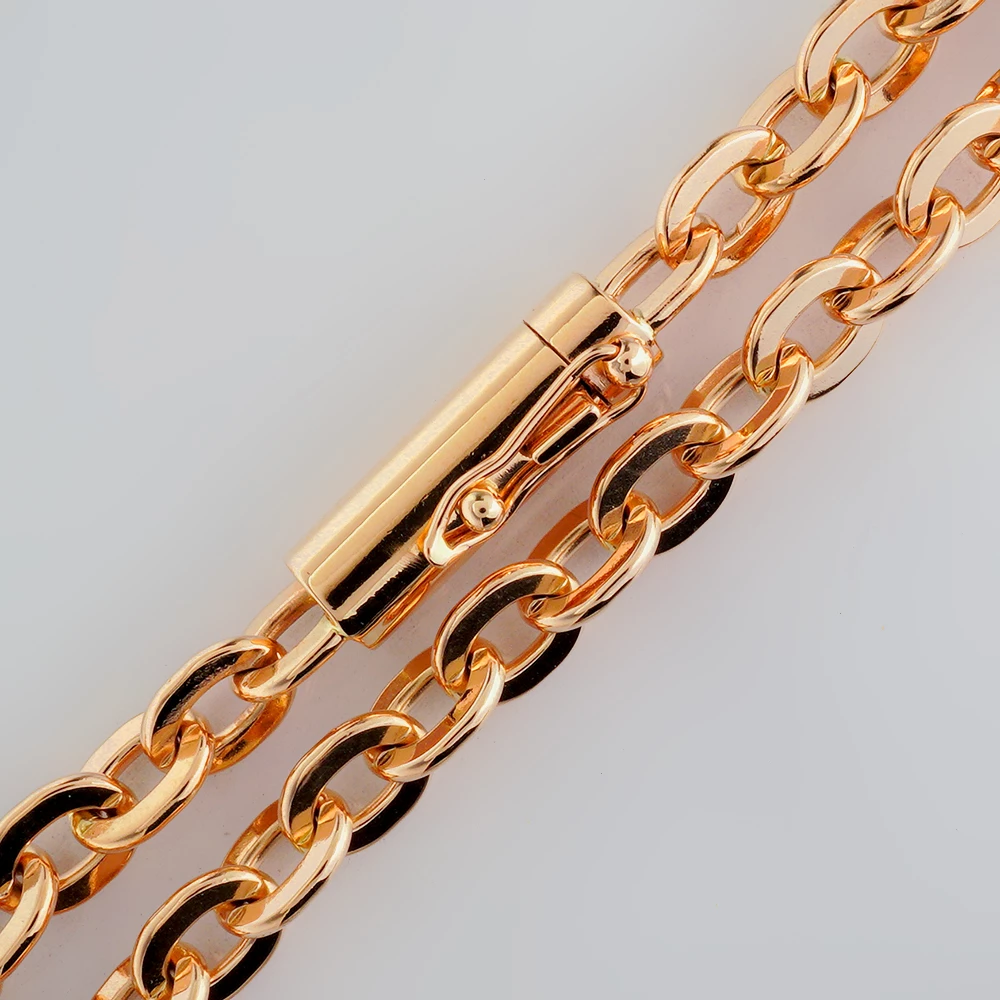 Цепь из красного золота 585 пробы