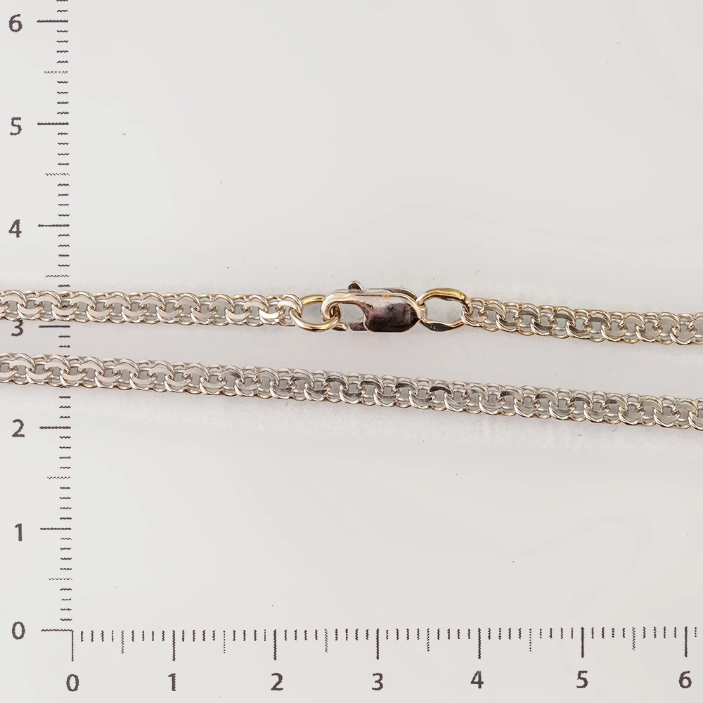 Цепь из белого золота 585 пробы