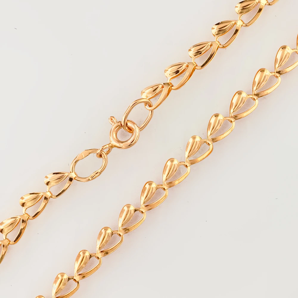 Цепь из красного золота 585 пробы