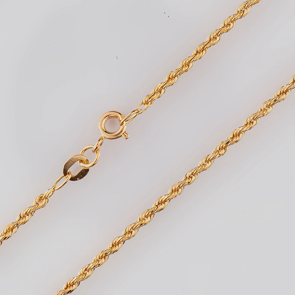 Цепь из красного золота 585 пробы