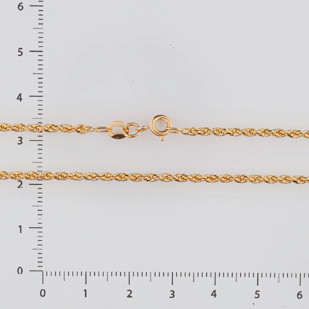 Цепь из красного золота 585 пробы