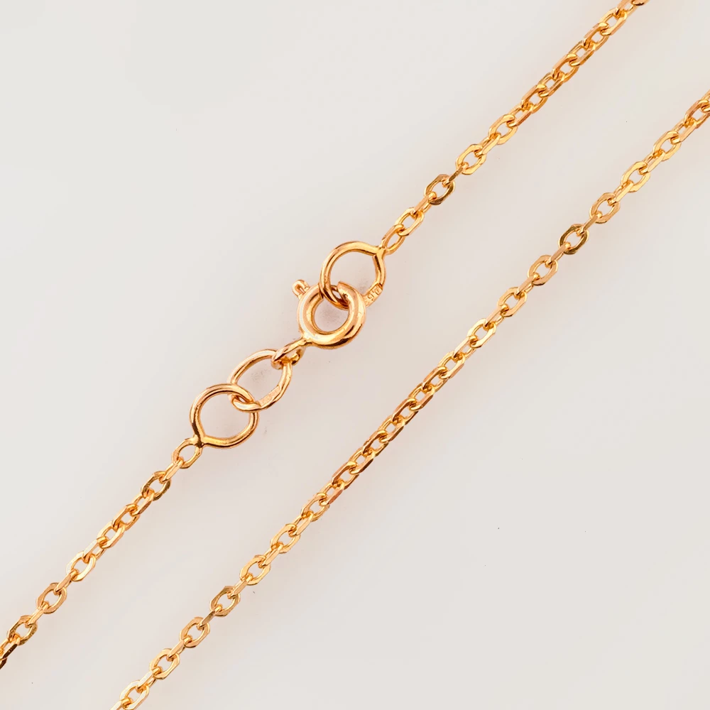 Цепь из красного золота 585 пробы