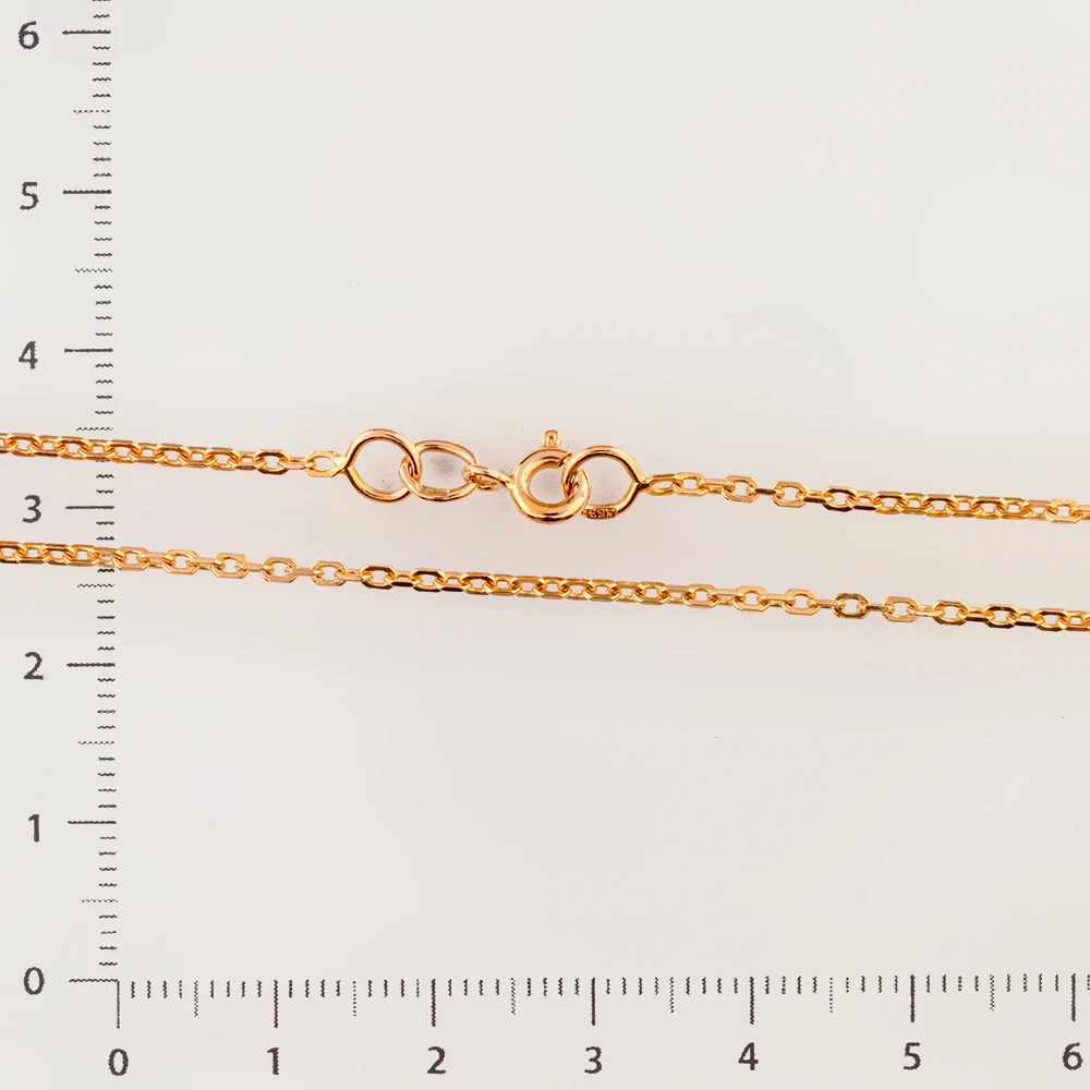 Цепь из красного золота 585 пробы