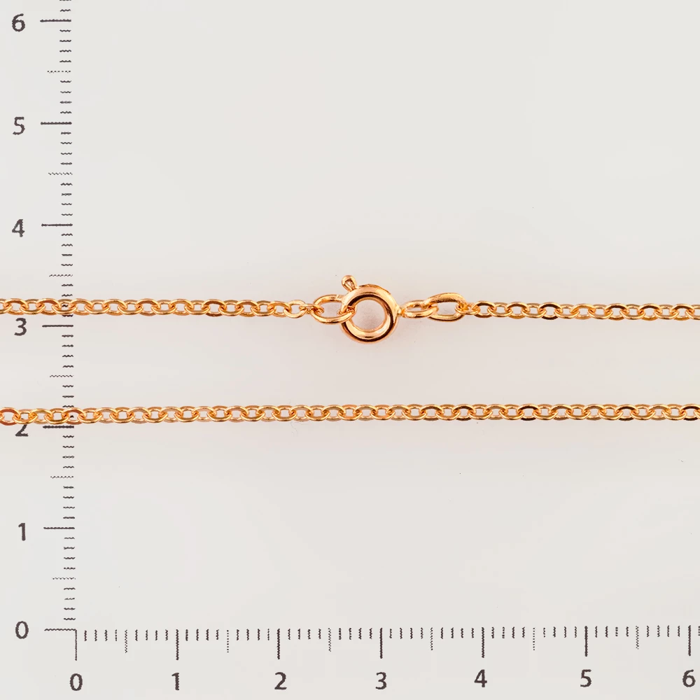 Цепь из красного золота 585 пробы