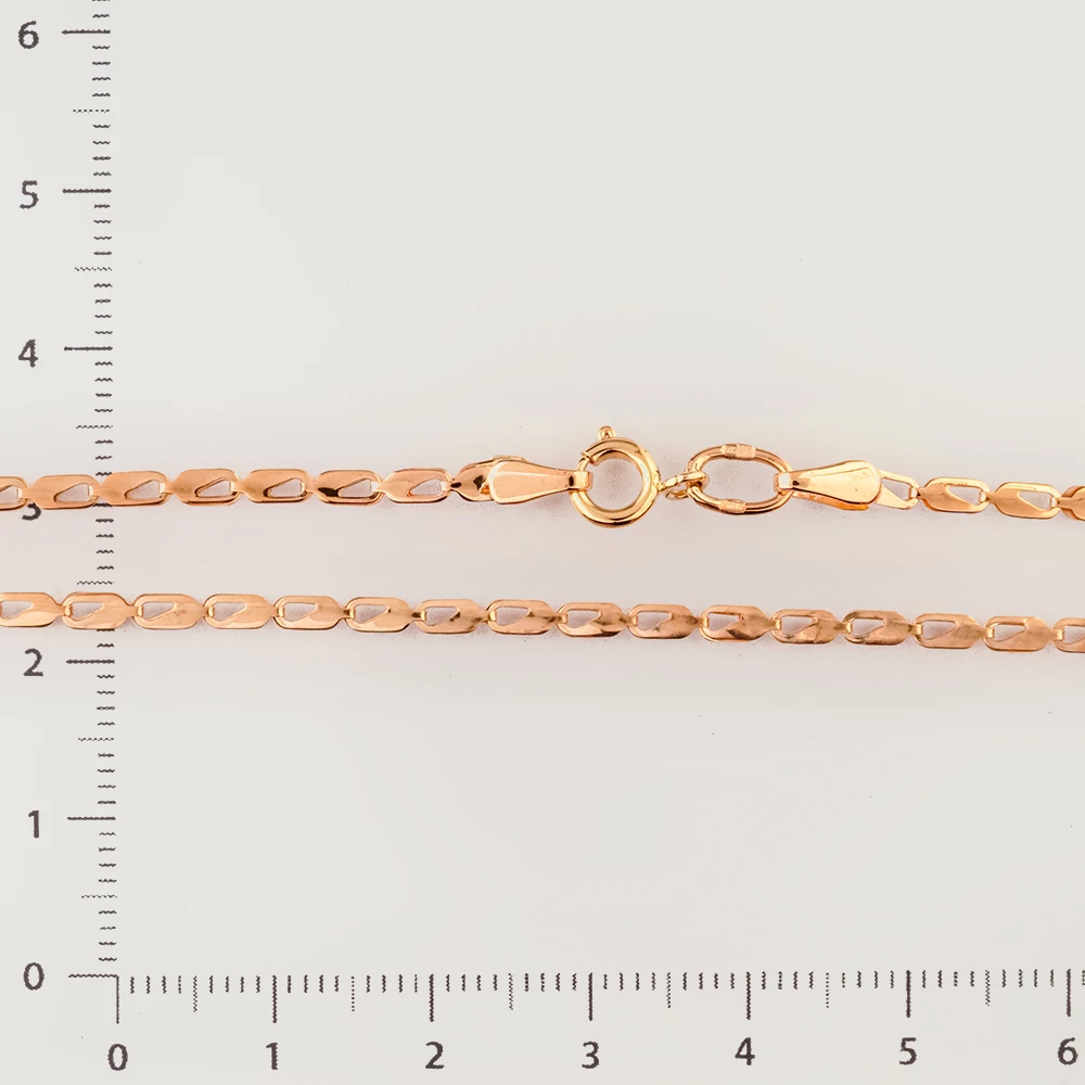 Цепь из красного золота 585 пробы