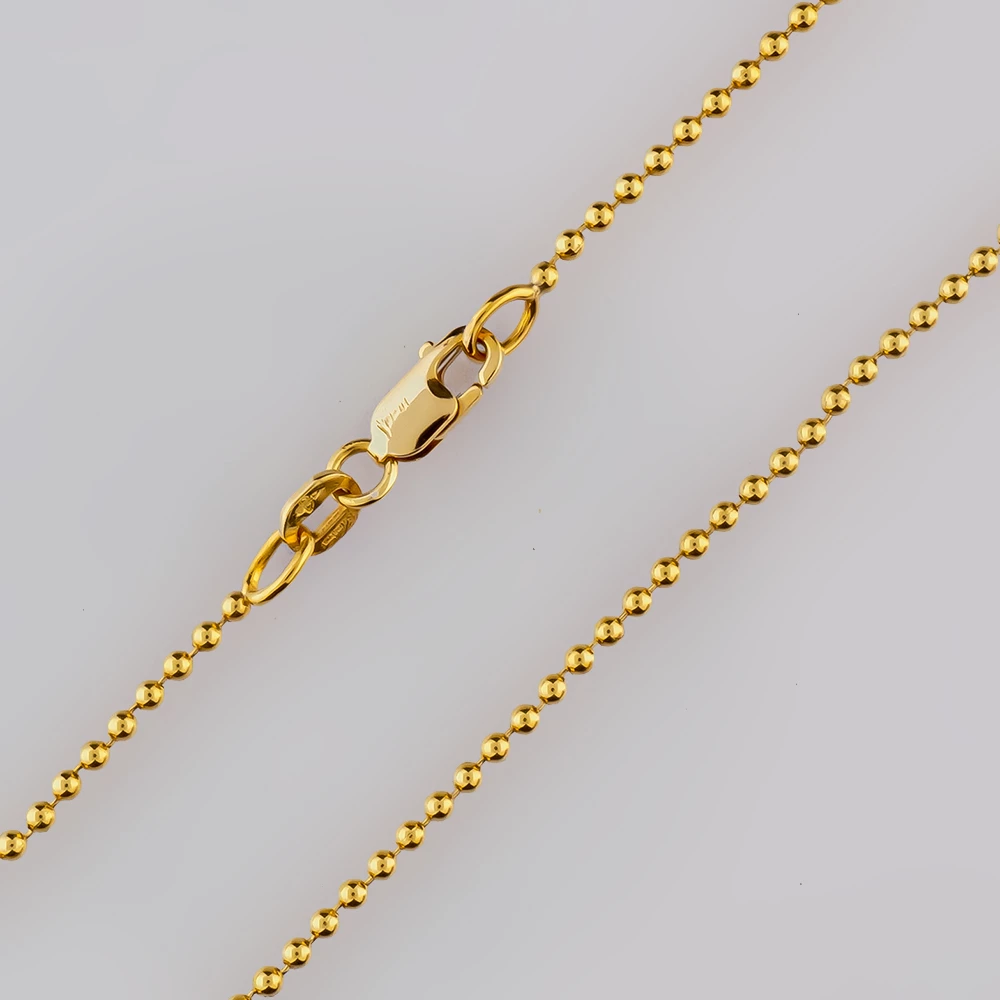 Цепь из желтого золота 750 пробы