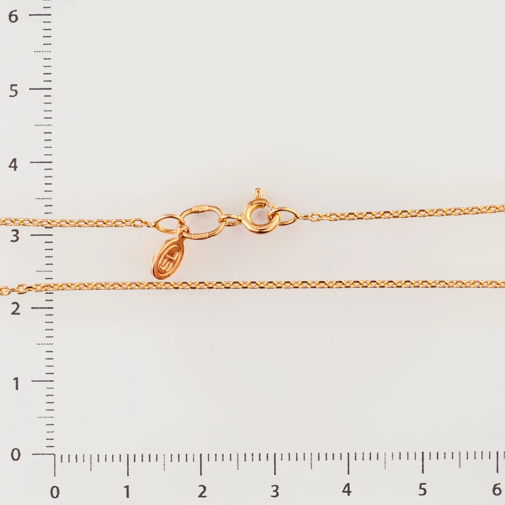 Цепь из красного золота 585 пробы