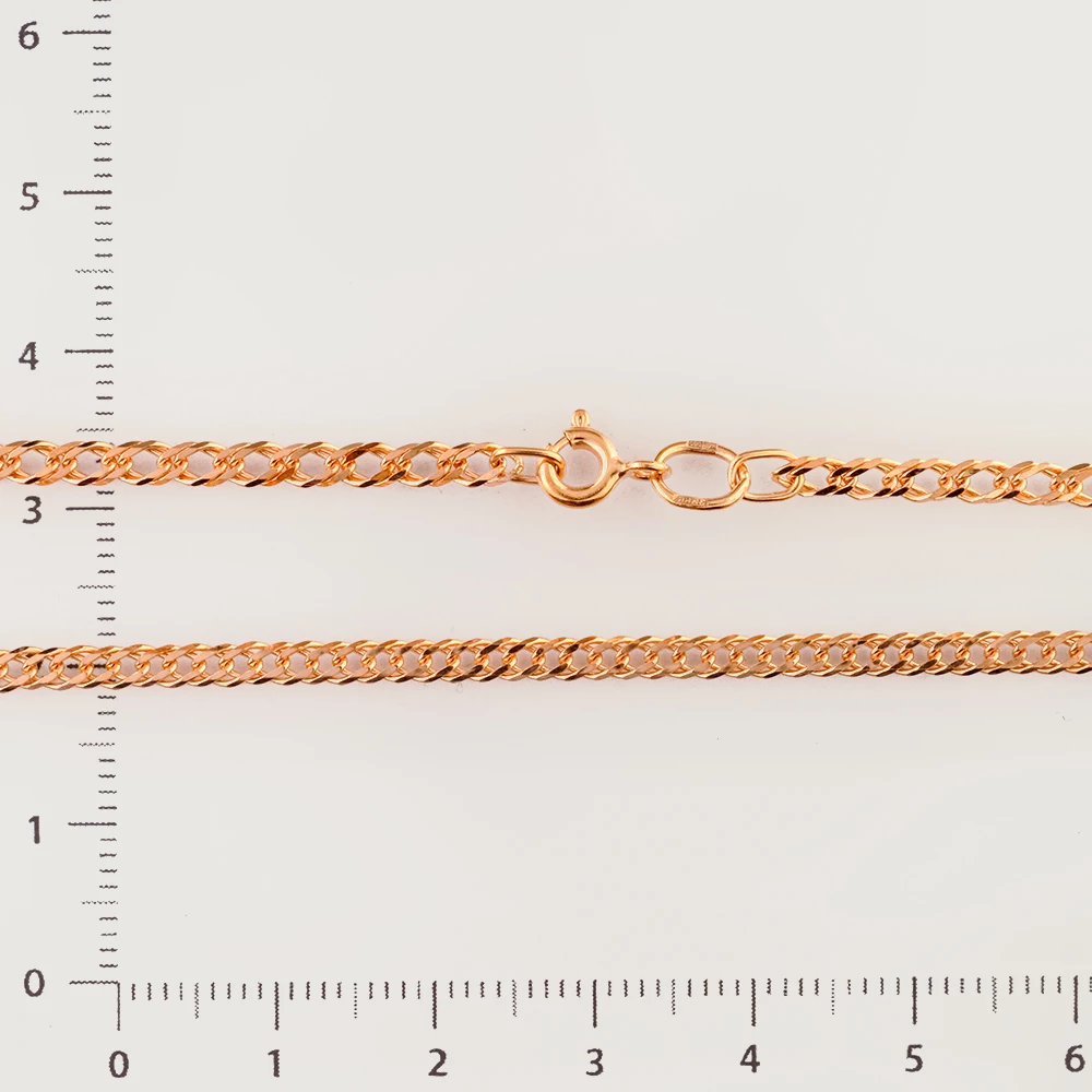 Цепь из красного золота 585 пробы