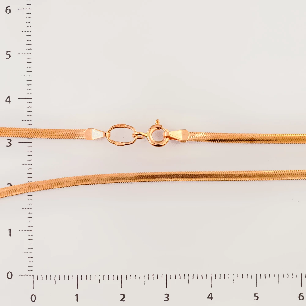 Цепь из красного золота 585 пробы