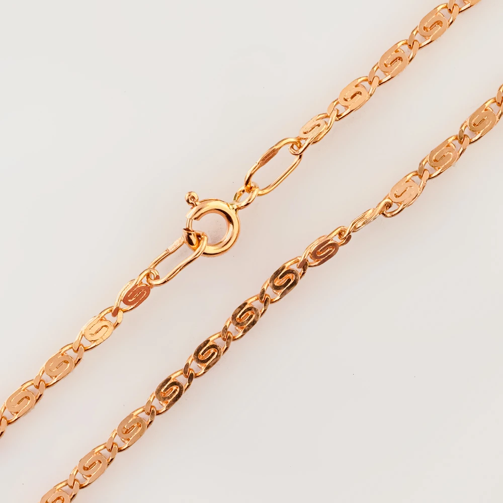 Цепь из красного золота 585 пробы