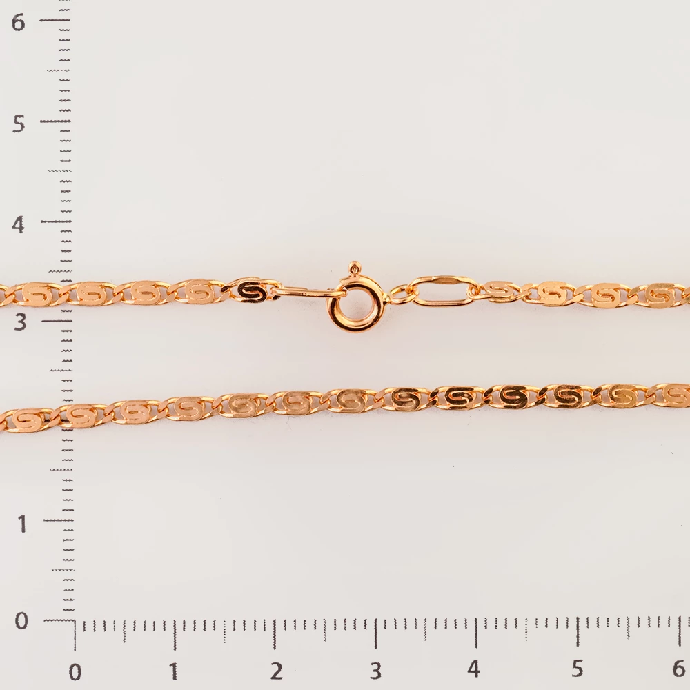 Цепь из красного золота 585 пробы