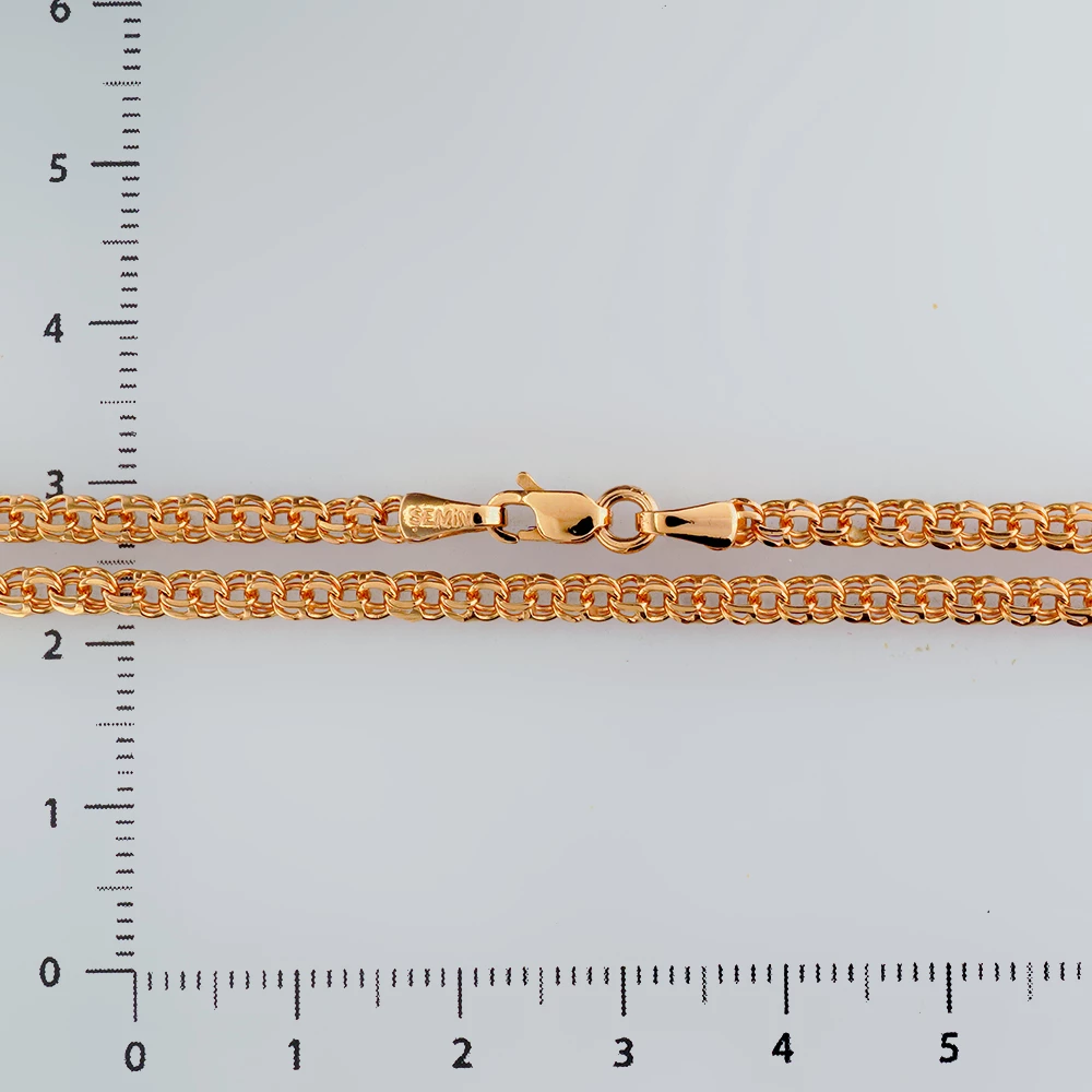 Цепь из красного золота 585 пробы