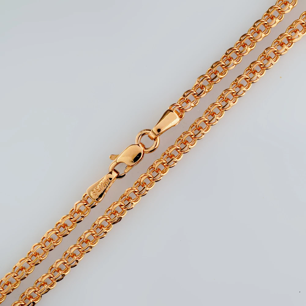 Цепь из красного золота 585 пробы