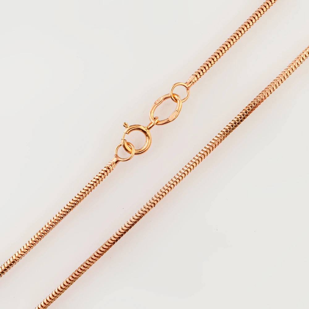 Цепь из красного золота 585 пробы