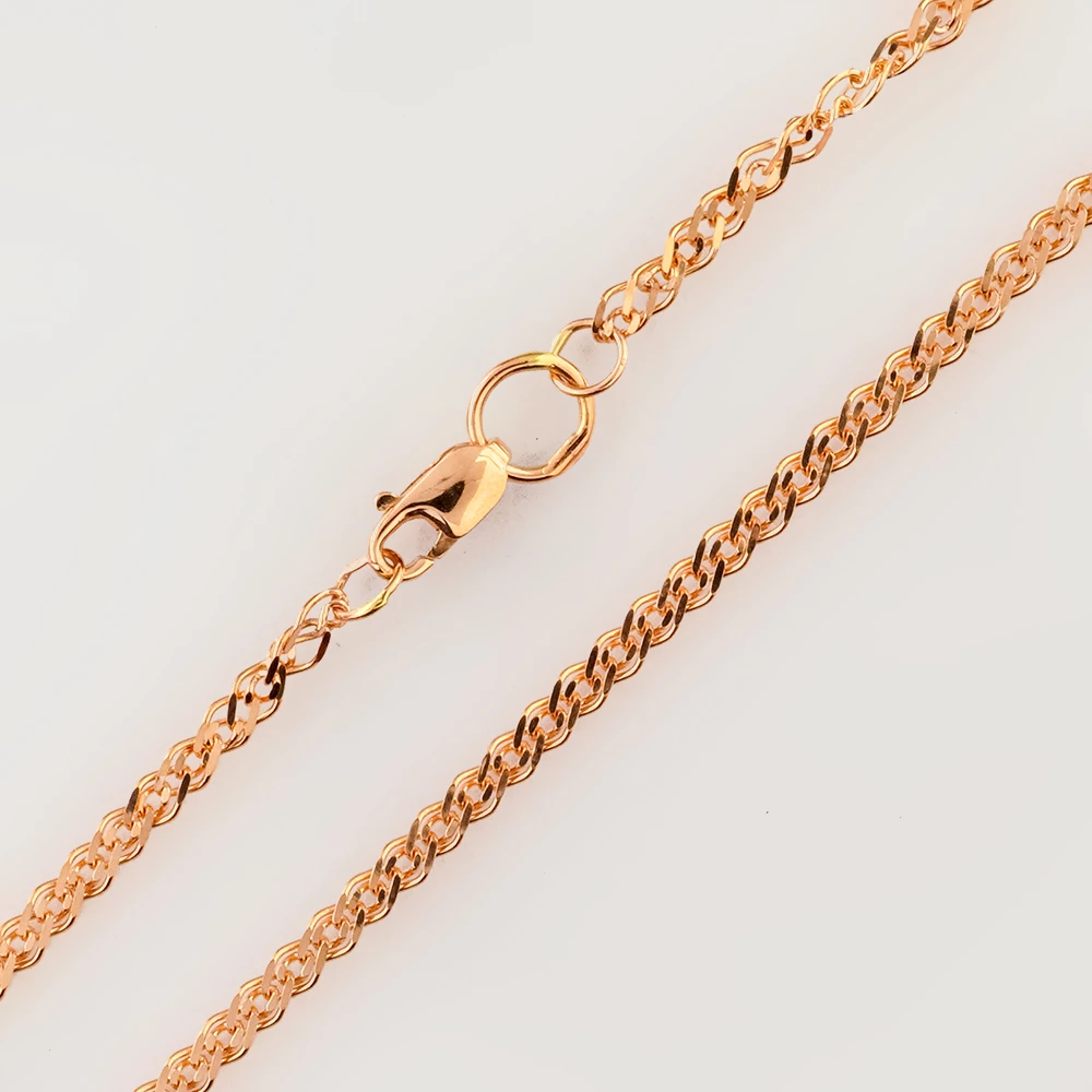 Цепь из красного золота 585 пробы